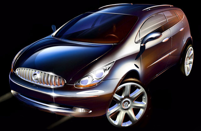 Buick Centieme, 2003 - Design Sketch