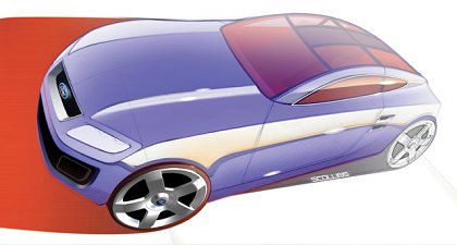 Ford Visos Concept, 2003 - Design Sketch
