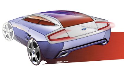 Ford Visos Concept, 2003 - Design Sketch