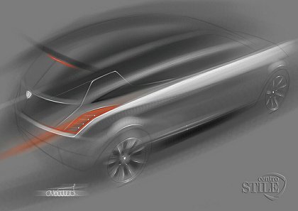 Lancia Granturismo Stilnovo, 2003 – Design Sketch