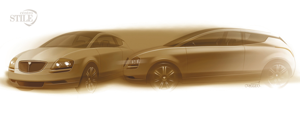 Lancia Granturismo Stilnovo, 2003 – Design Sketch
