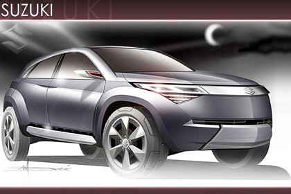 Suzuki Concept X, 2005 - Design Sketch
