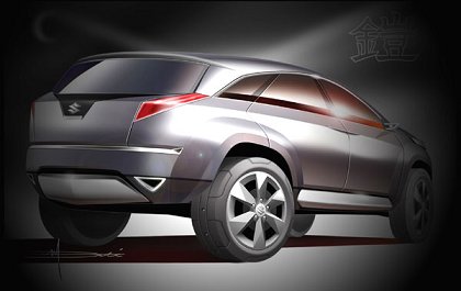 Suzuki Concept X, 2005 - Design Sketch