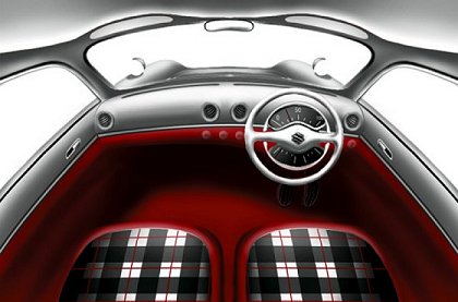 Suzuki LC Concept, 2005 - Interior Design Sketch