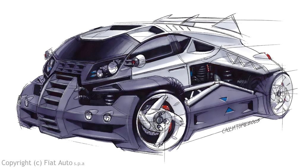 Sketch by Turi Cacciatore