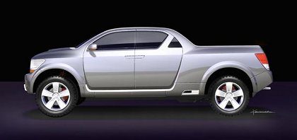 Dodge Rampage Concept, 2006 - Design Sketch