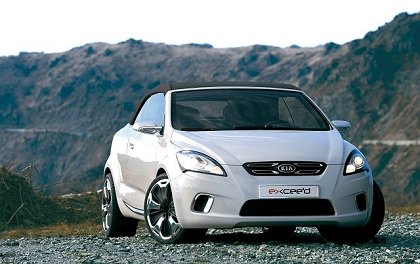 Kia ex ceed cabrio concept, 2007