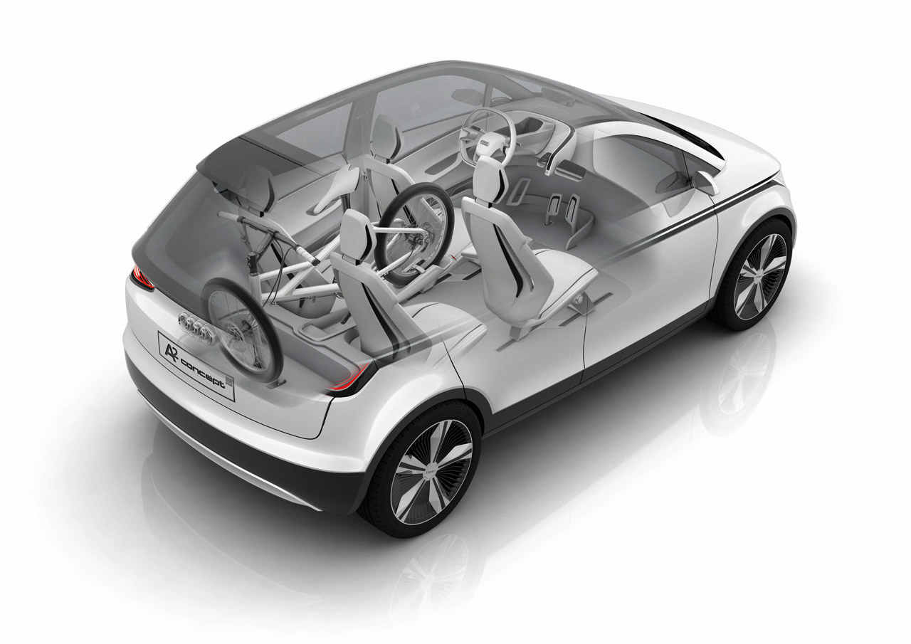 Audi A2 Concept, 2011 - Cutaway