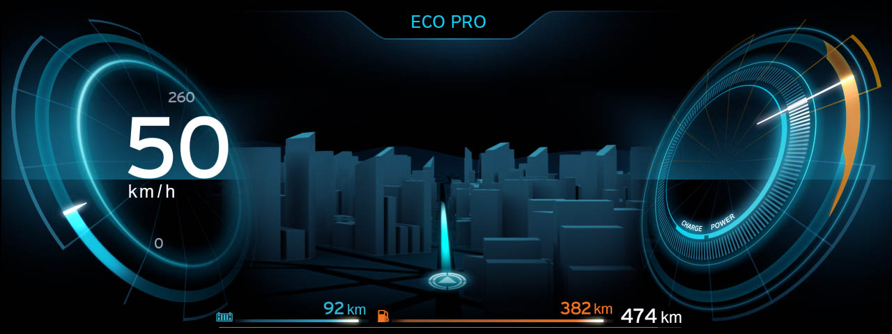 BMW i3 Concept, 2011 - Interface design