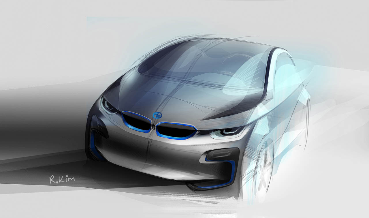 BMW i3 Concept, 2011 - Design Sketch