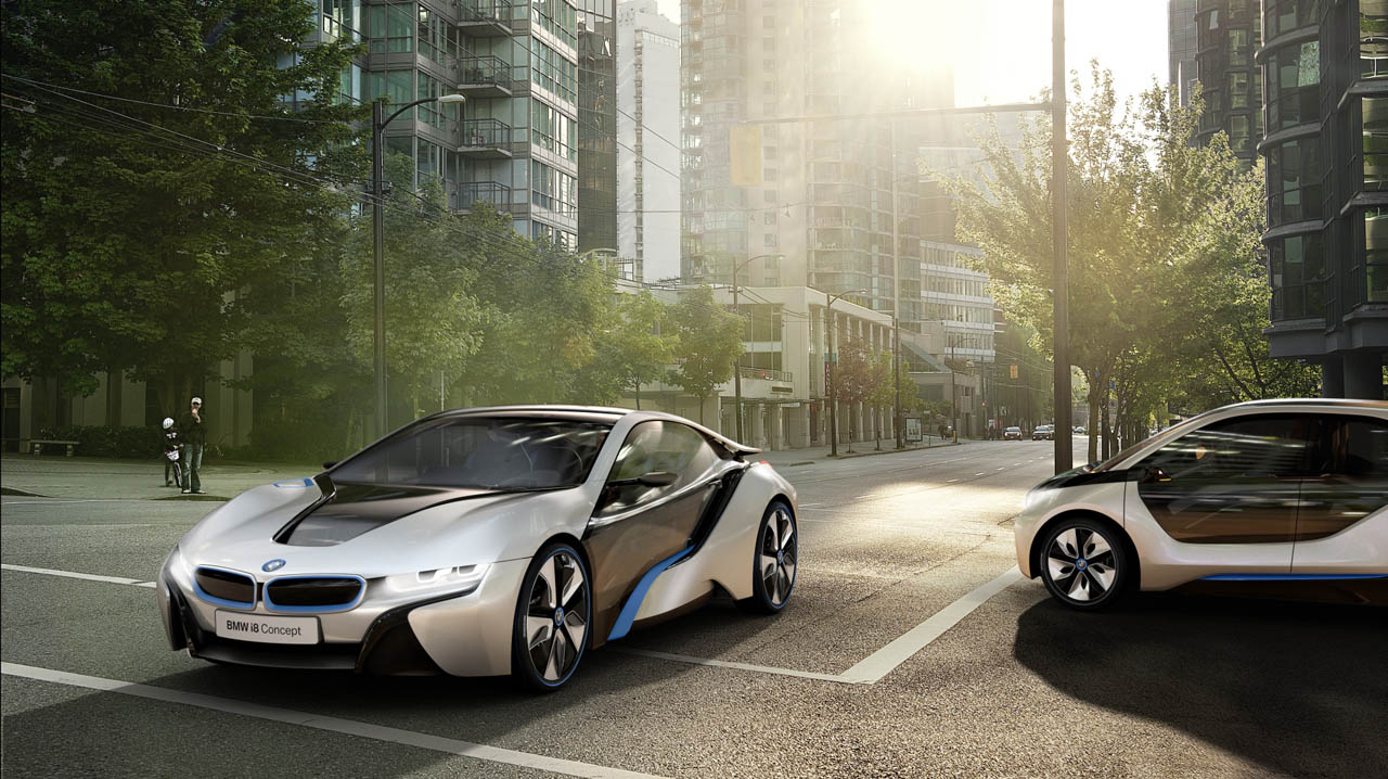 BMW i8 and i3 Concept Cars, 2011