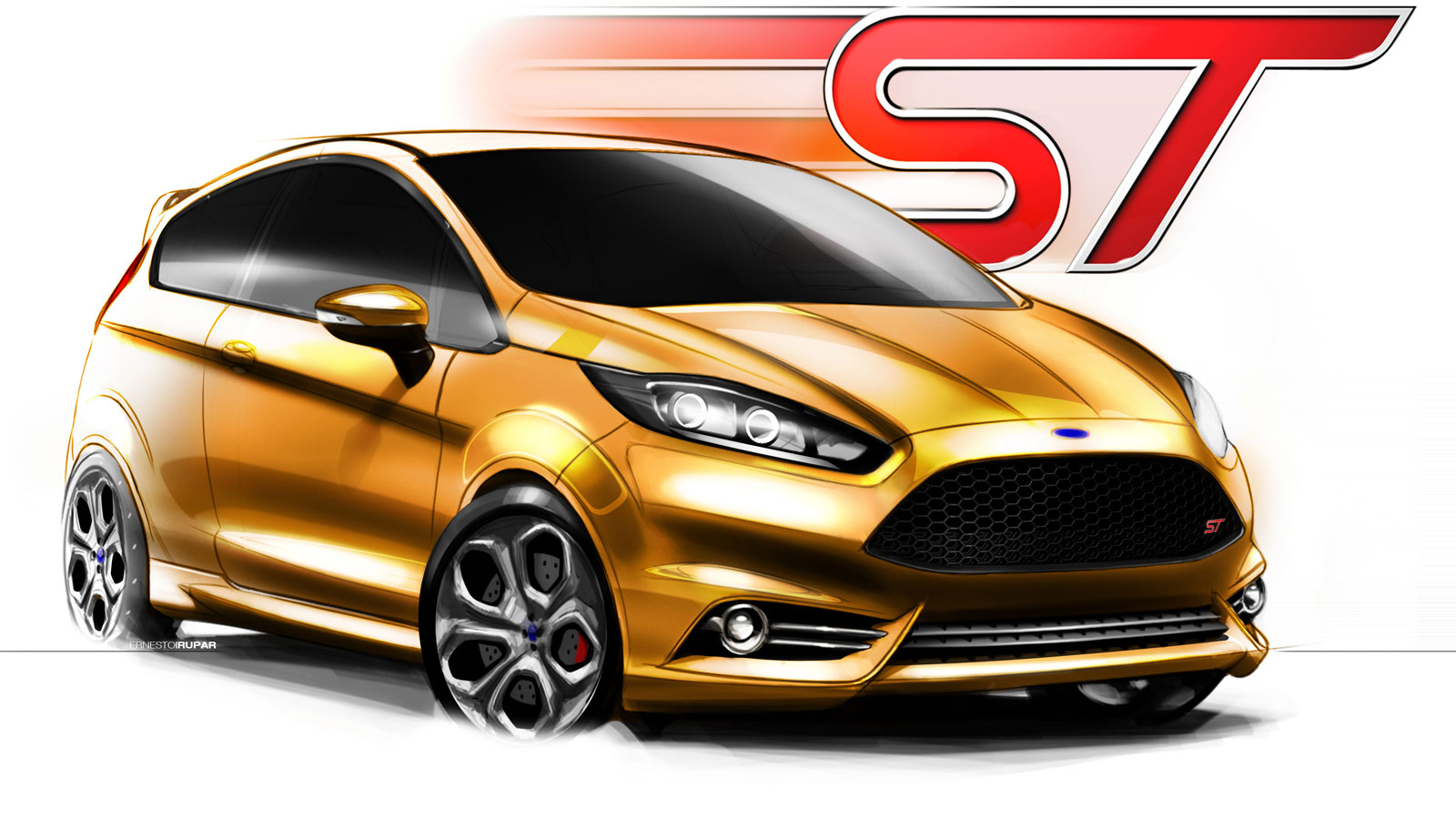 Ford Fiesta ST, 2011