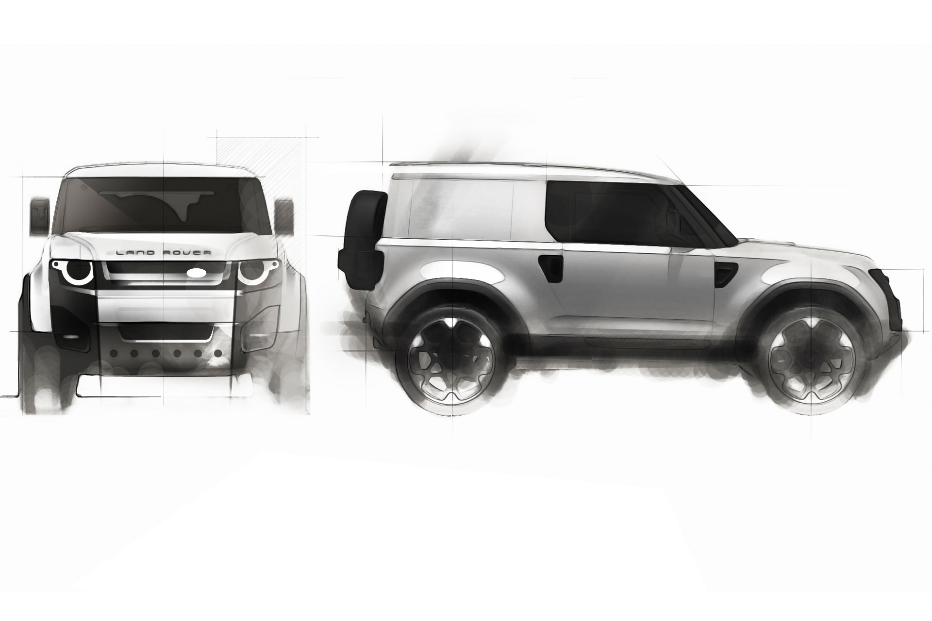Land Rover DC100, 2011 - Design Sketch