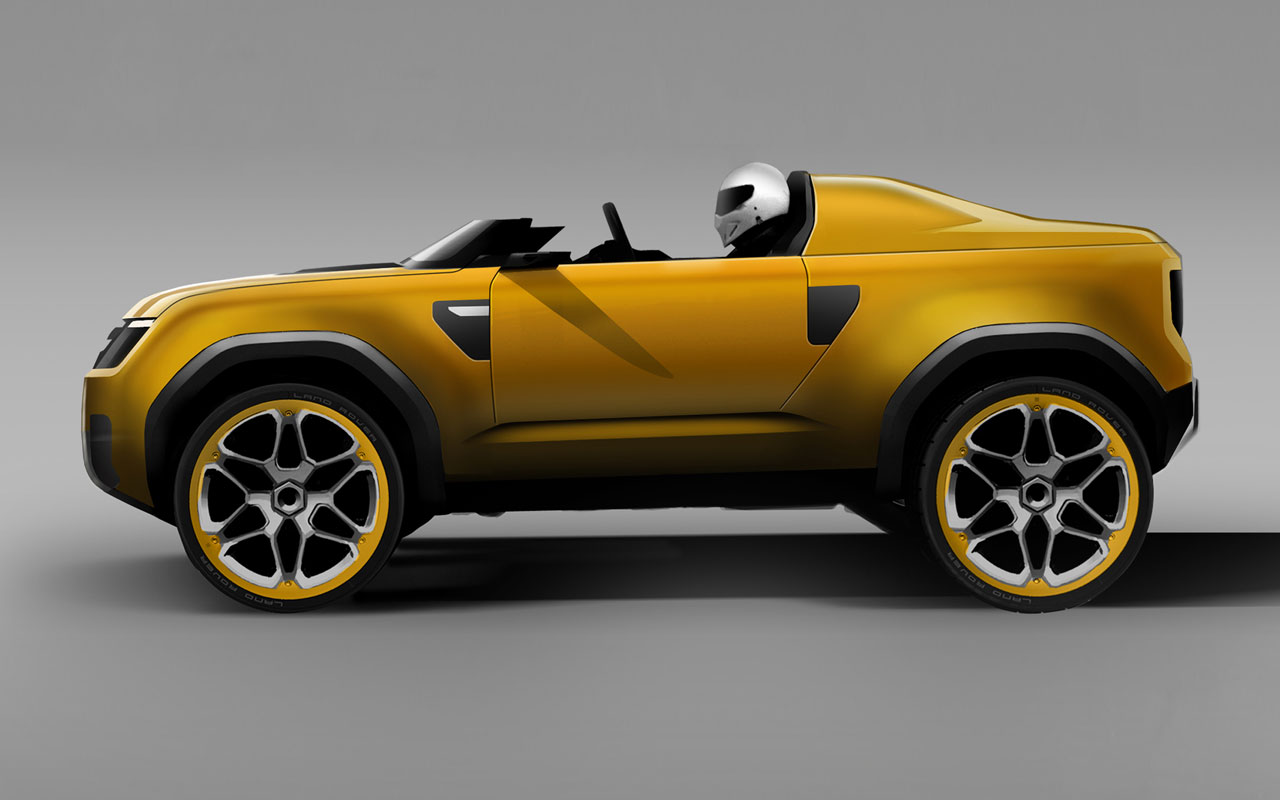 Land Rover DC100 Sport, 2011 - Design Sketch