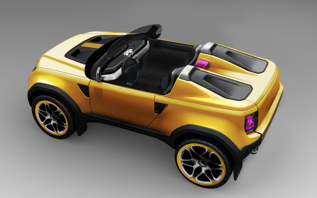 Land Rover DC100 Sport, 2011 - Design Sketch