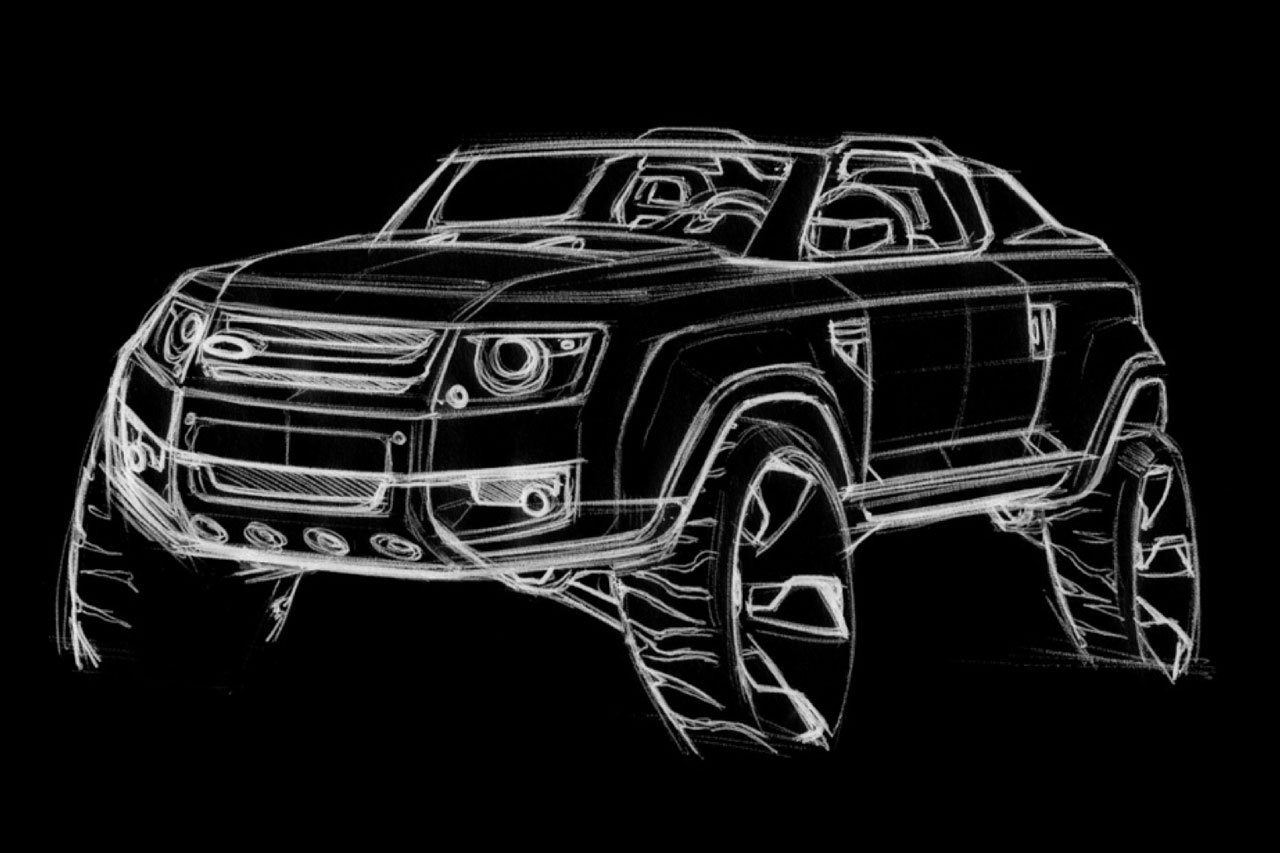 Land Rover DC100 Sport, 2011 - Design Sketch