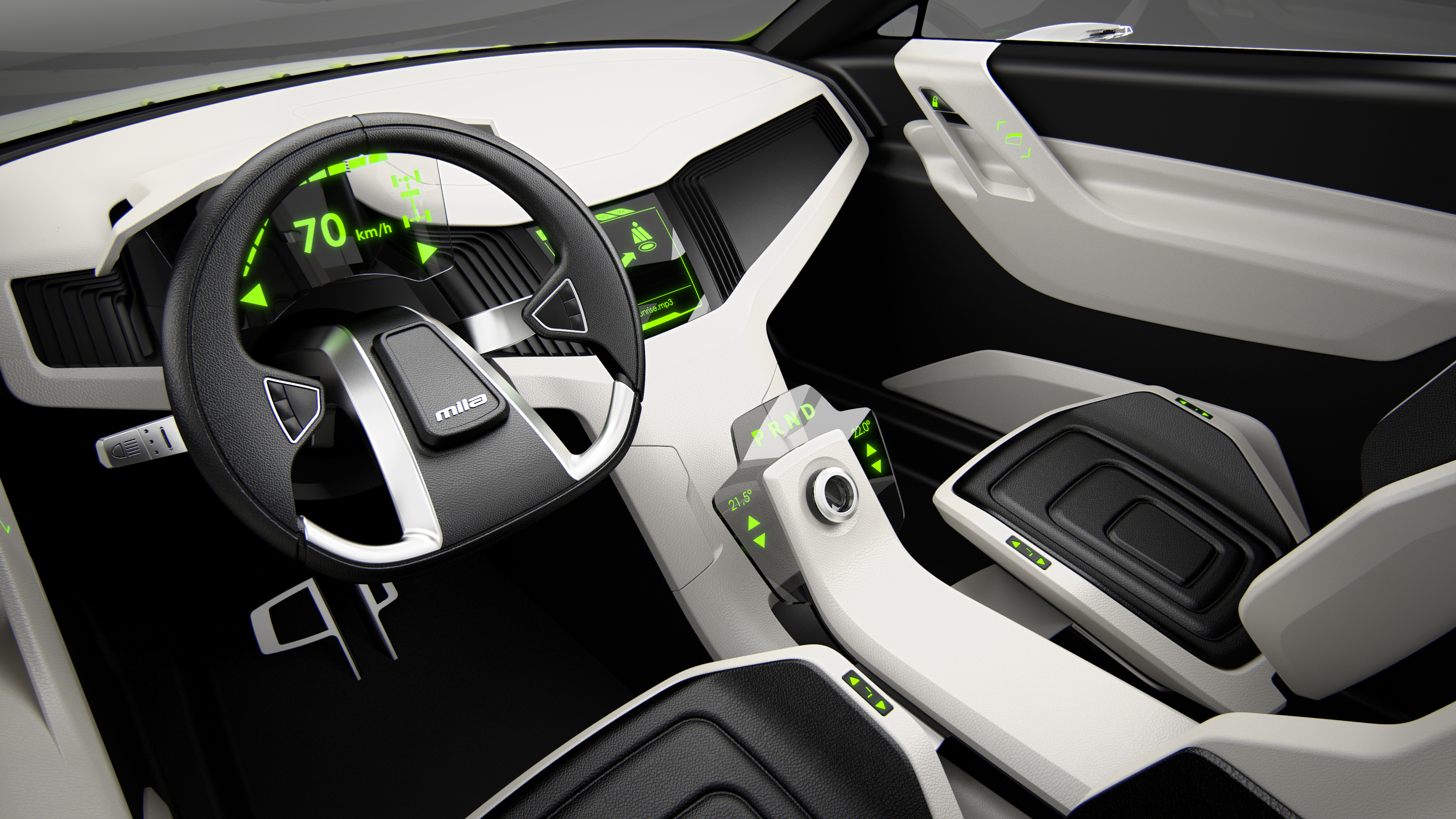 Magna Steyr MILA Coupic, 2012 - Interior