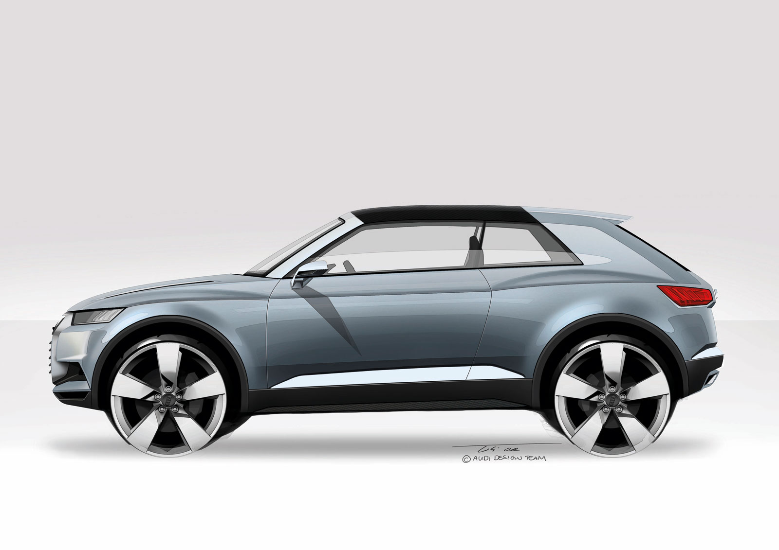 Audi Crosslane Coupe, 2012 - Design Sketch