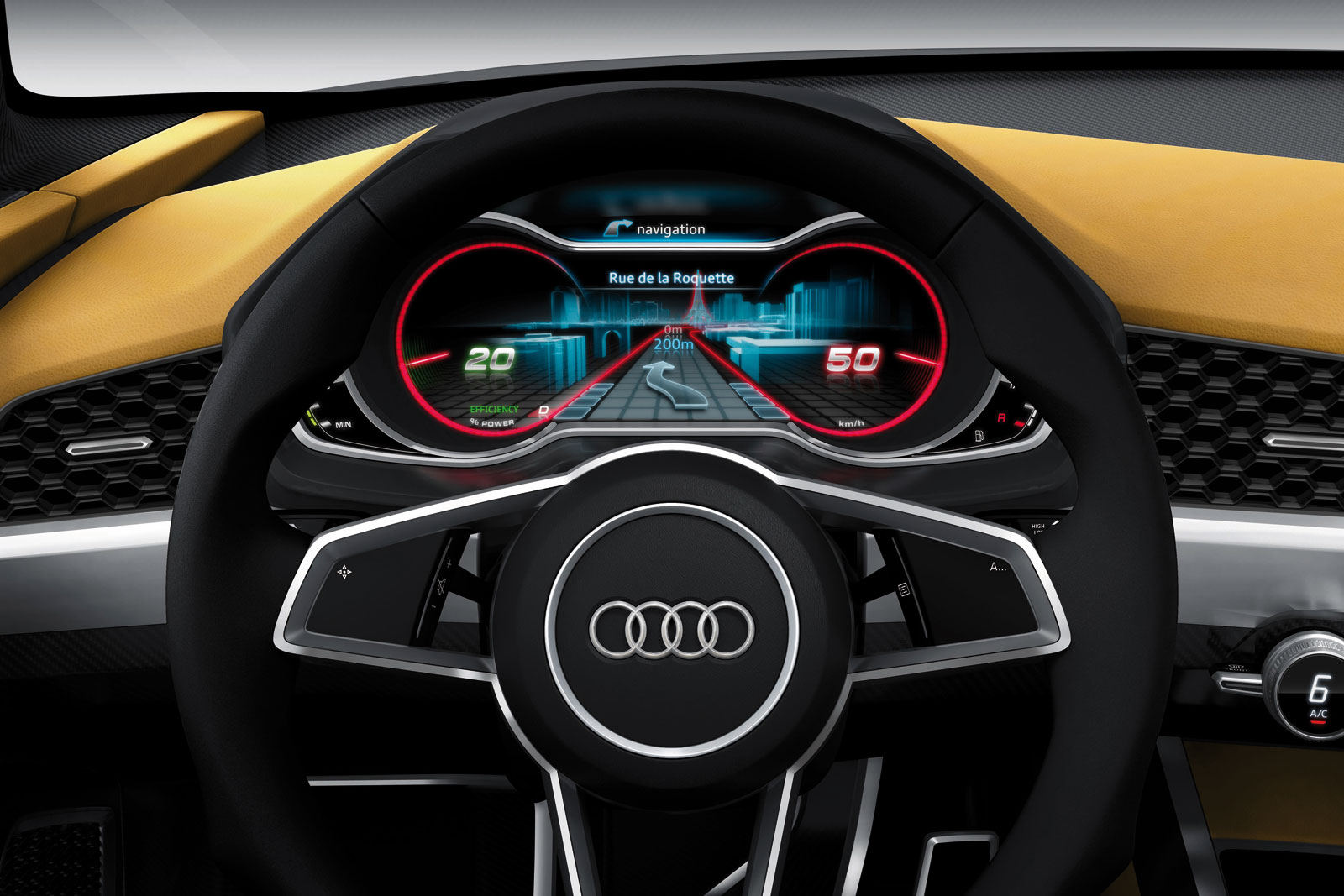 Audi Crosslane Coupe, 2012 - Instruments