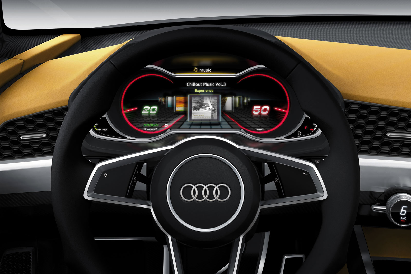 Audi Crosslane Coupe, 2012 - Instruments