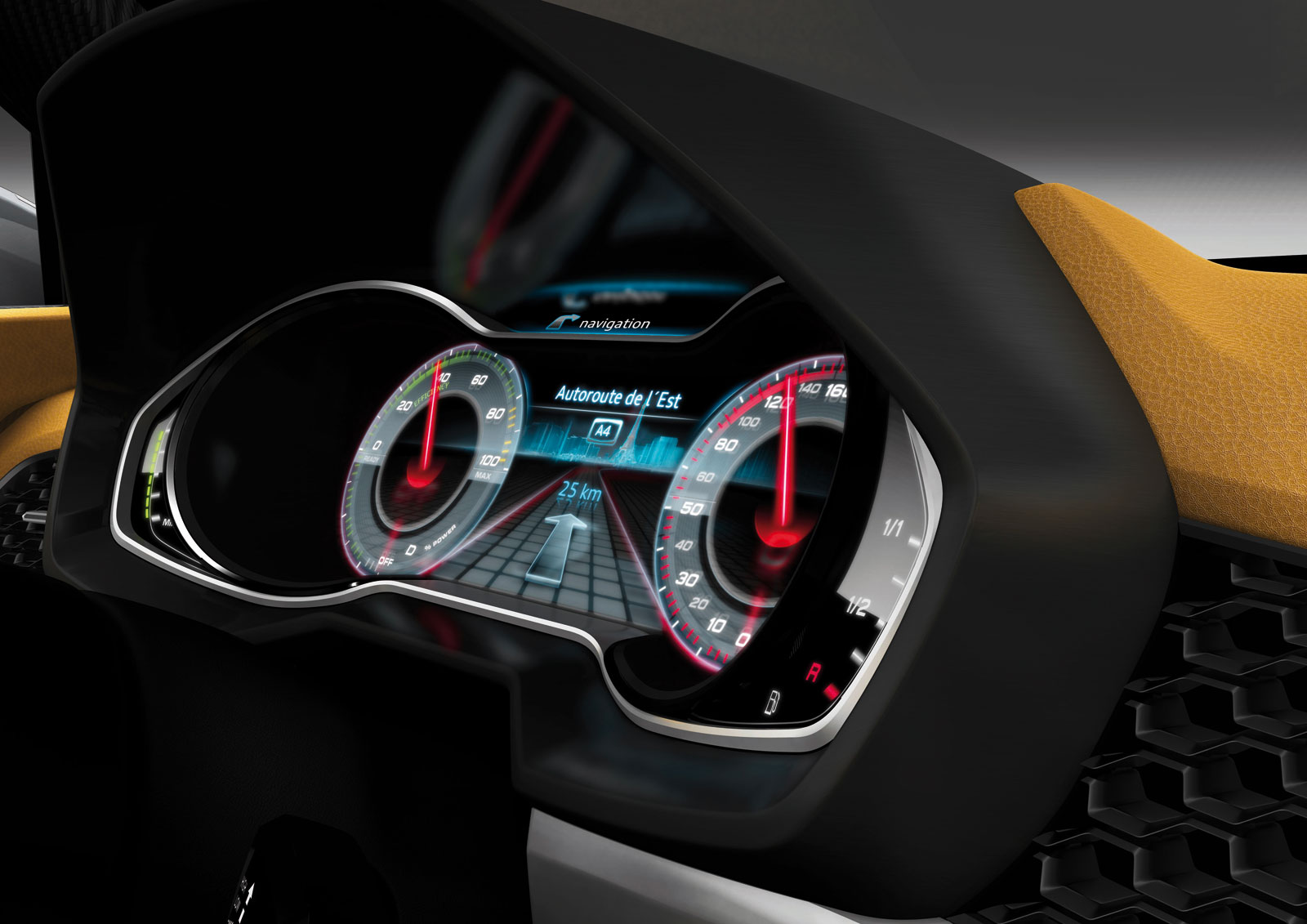 Audi Crosslane Coupe, 2012 - Instruments