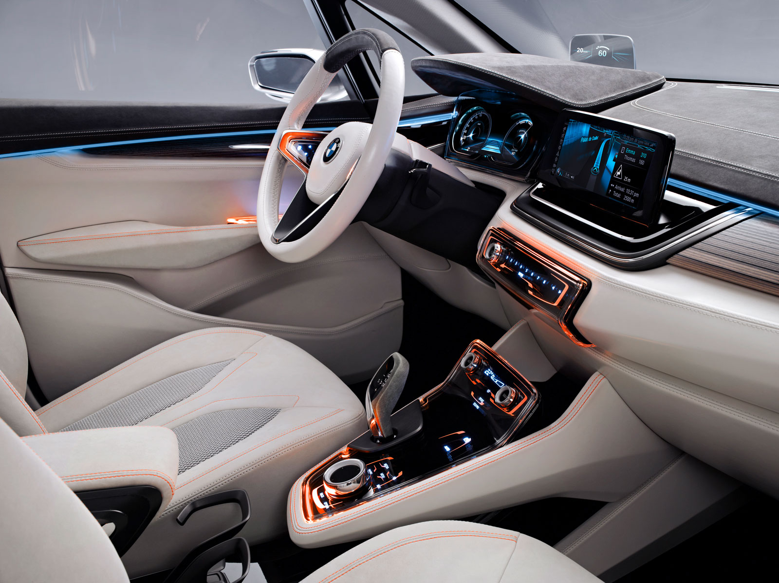 BMW Concept Active Tourer, 2012 - Interior