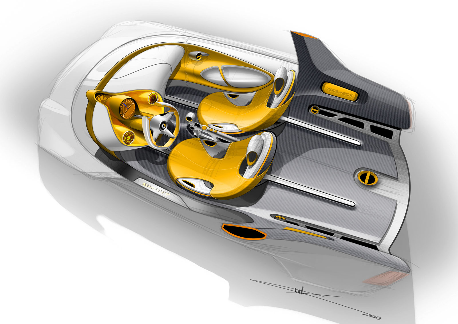 Smart for-us, 2012 - Design Sketch