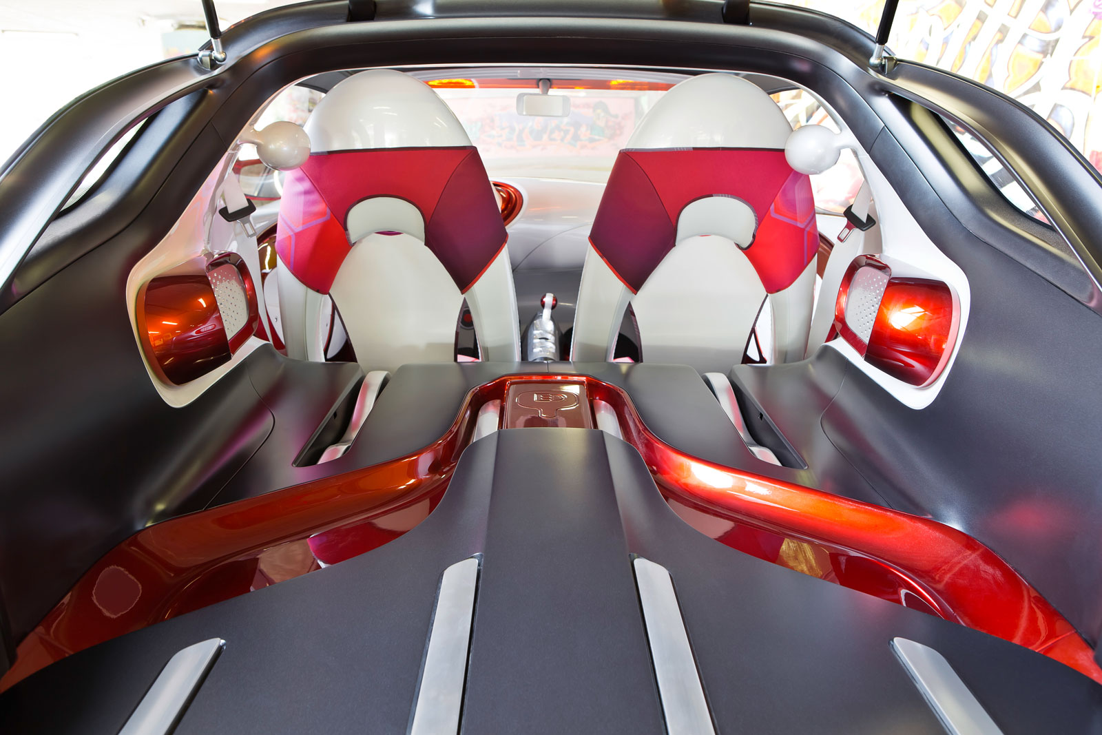 Smart forstars, 2012 - Interior - Trunk