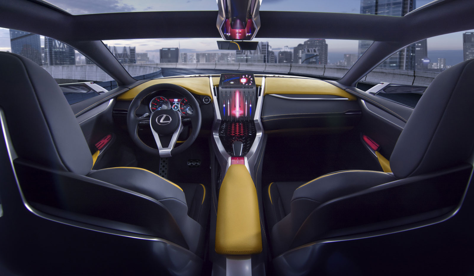 Lexus LF-NX Concept Turbo, 2013 - Interior