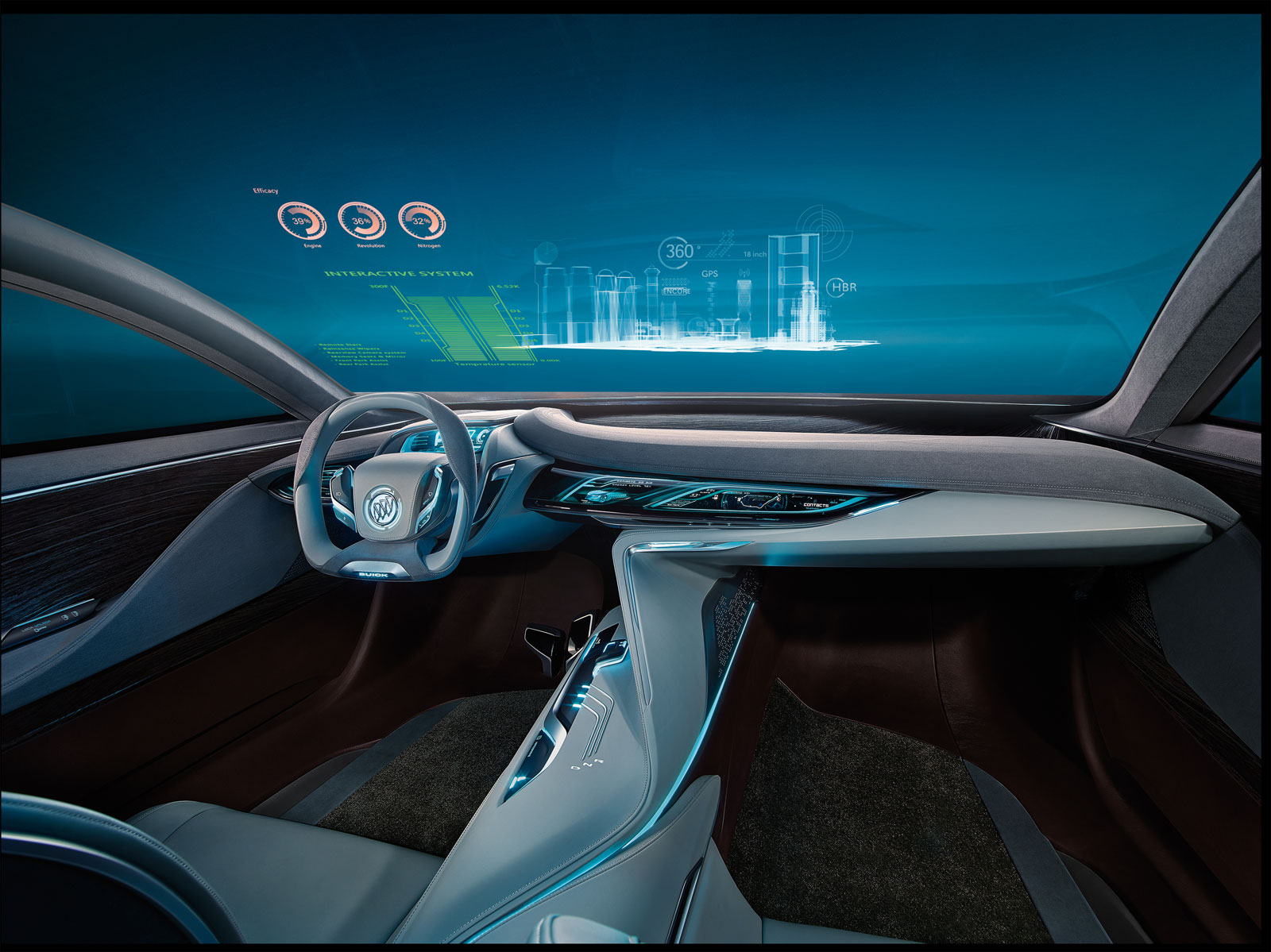 Buick Riviera Concept, 2013 - Interior