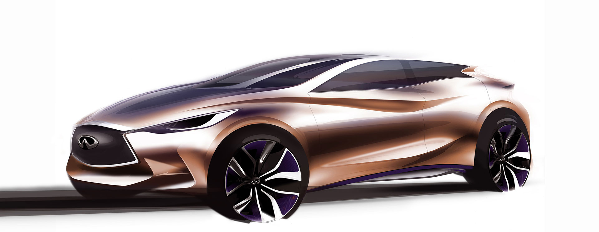 Infiniti Q30, 2013 - Design Sketch