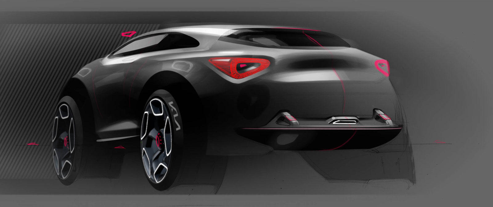 Kia Niro, 2013 - Design Sketch