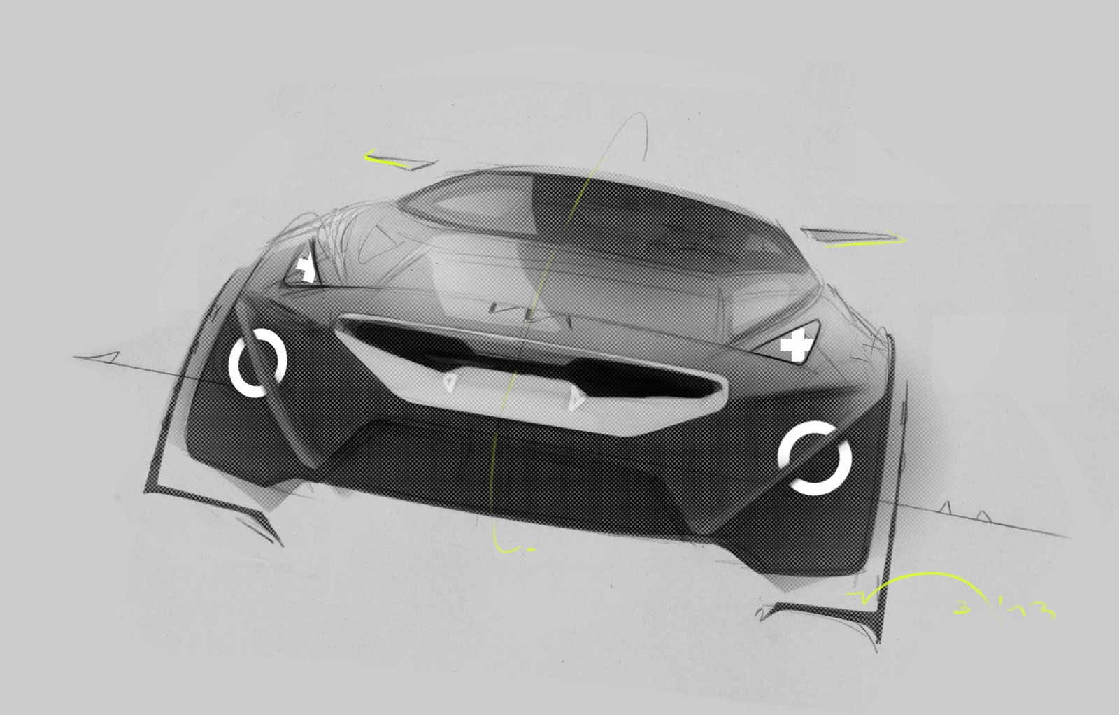 Kia Niro, 2013 - Design Sketch