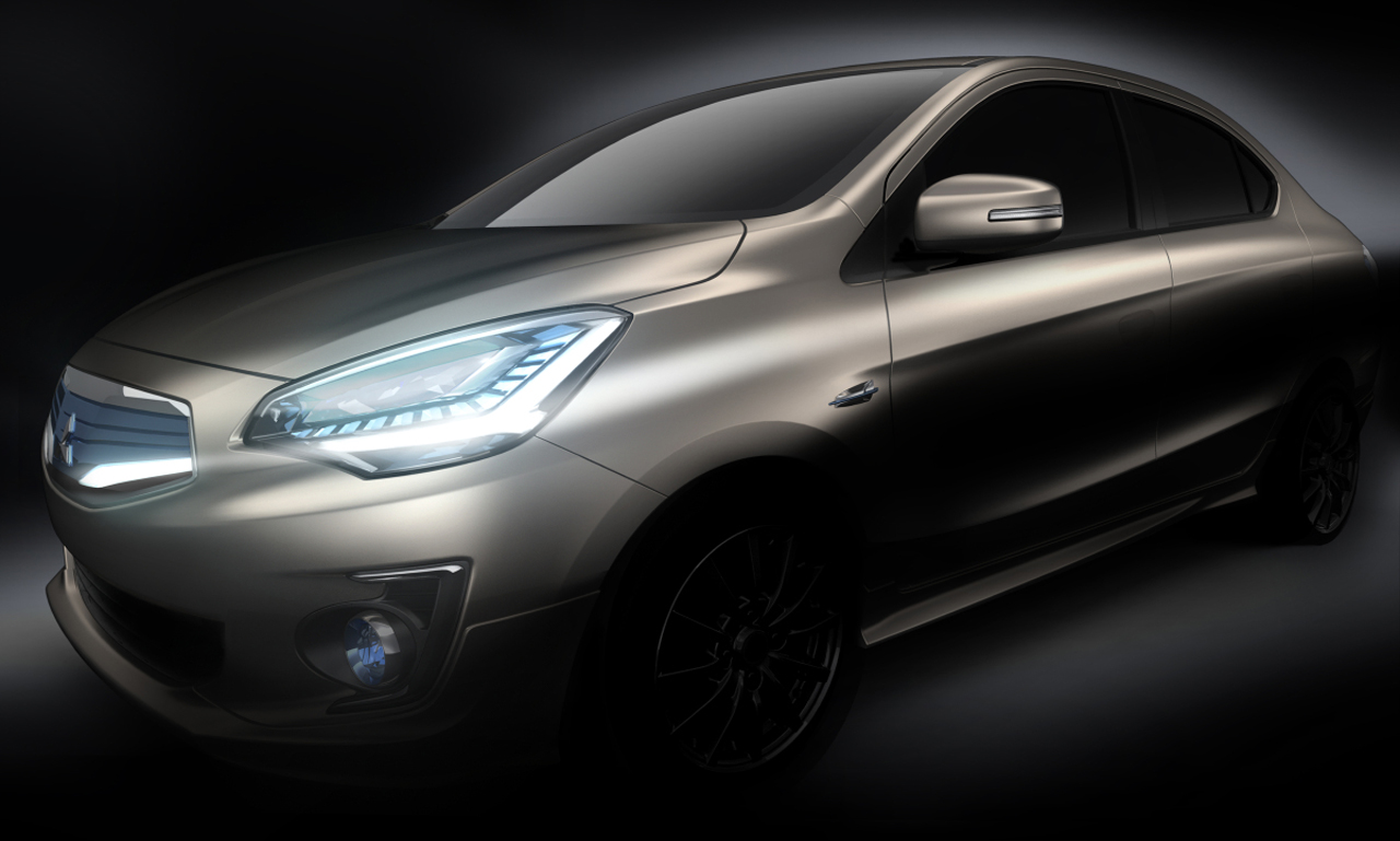 Mitsubishi Concept G4 Compact Sedan, 2013 - Preview