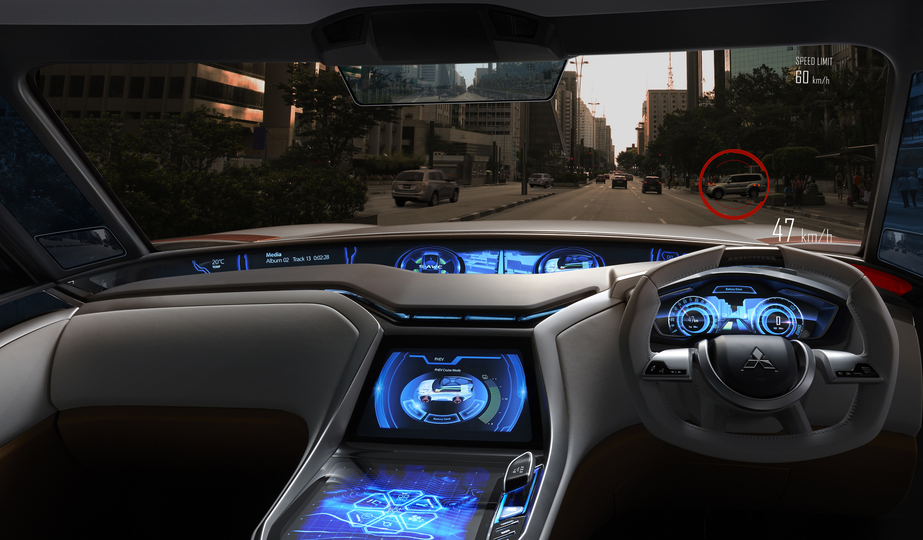 Mitsubishi Concept GC-PHEV, 2013 - Interior