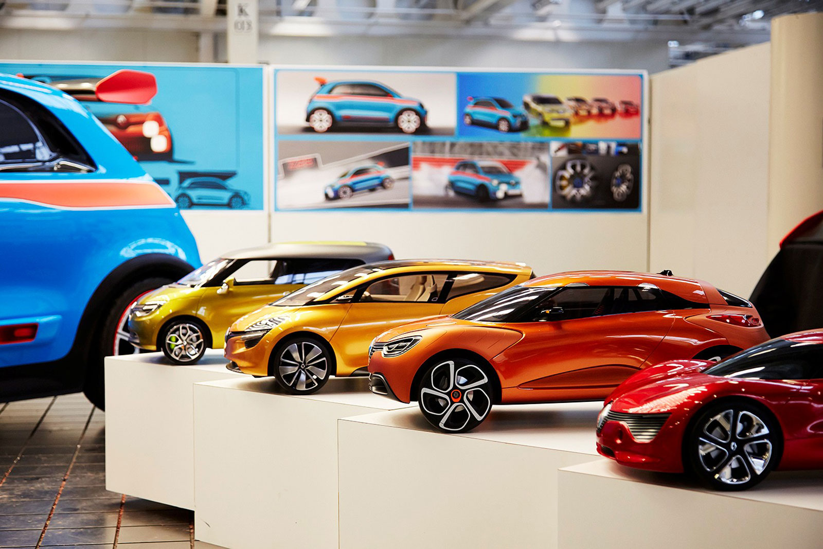 Renault Twin’Run, 2013 - Scale clay models