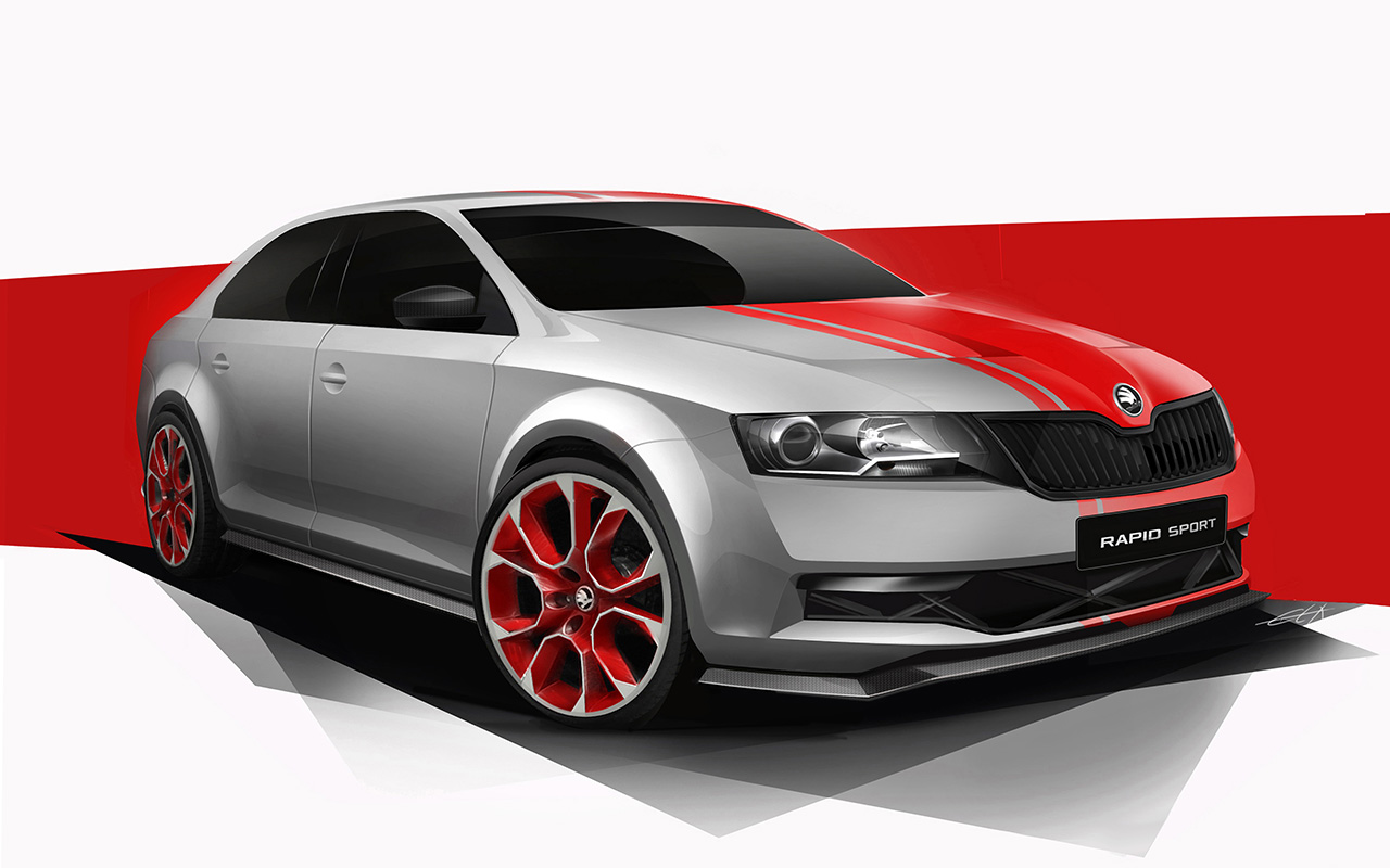Skoda Rapid Sport, 2013