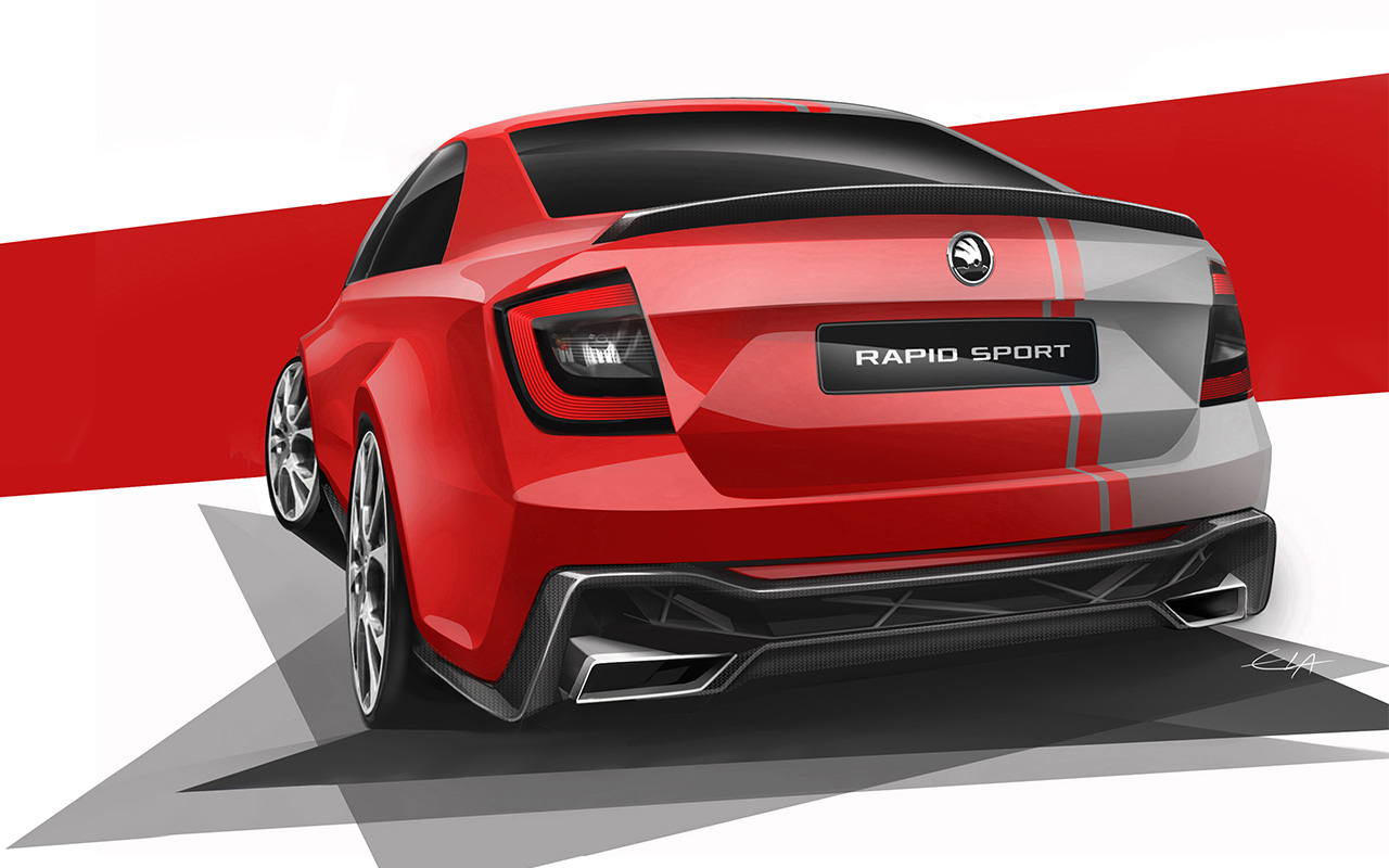 Skoda Rapid Sport, 2013