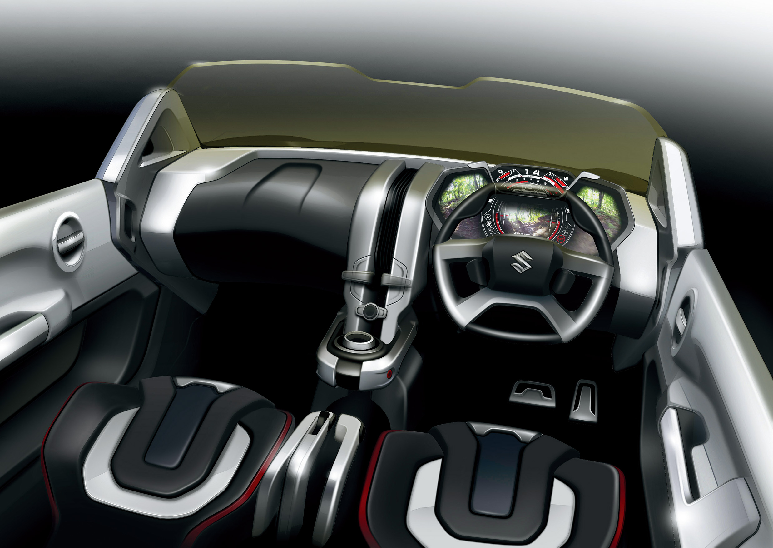 Suzuki X-Lander, 2013 - Interior