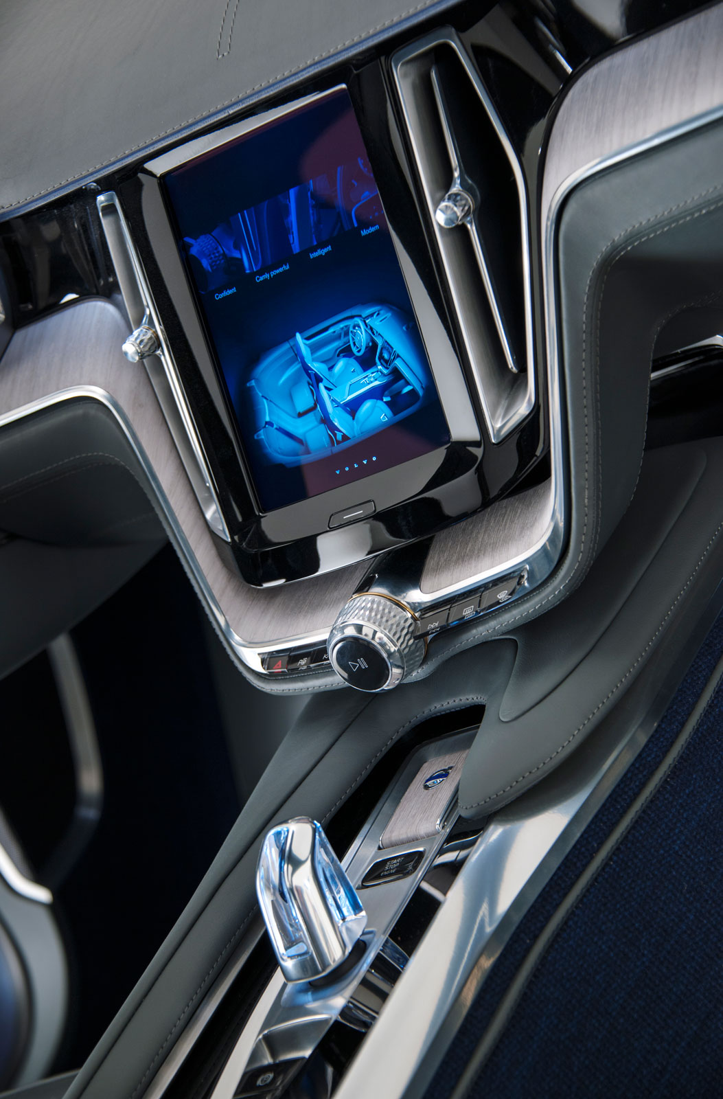 Volvo Concept Coupe, 2013 - Interior - Center Console