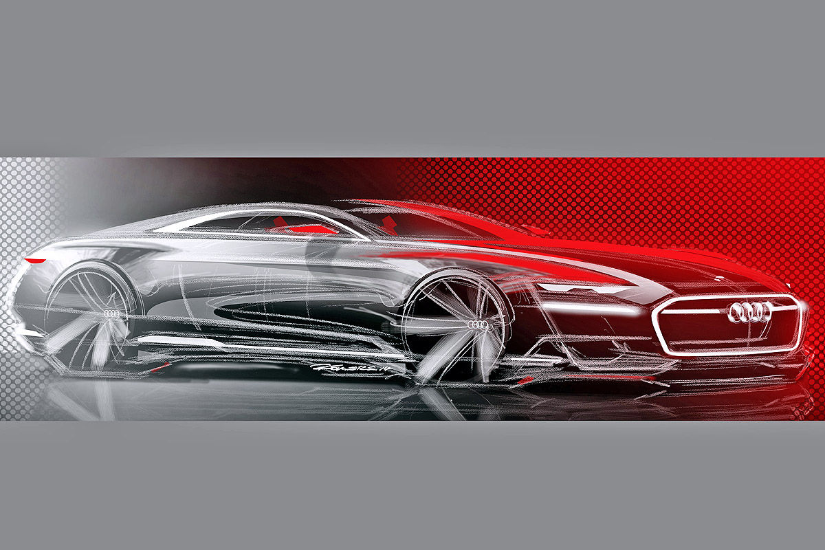 Audi Prologue Concept, 2014 - Design Sketch