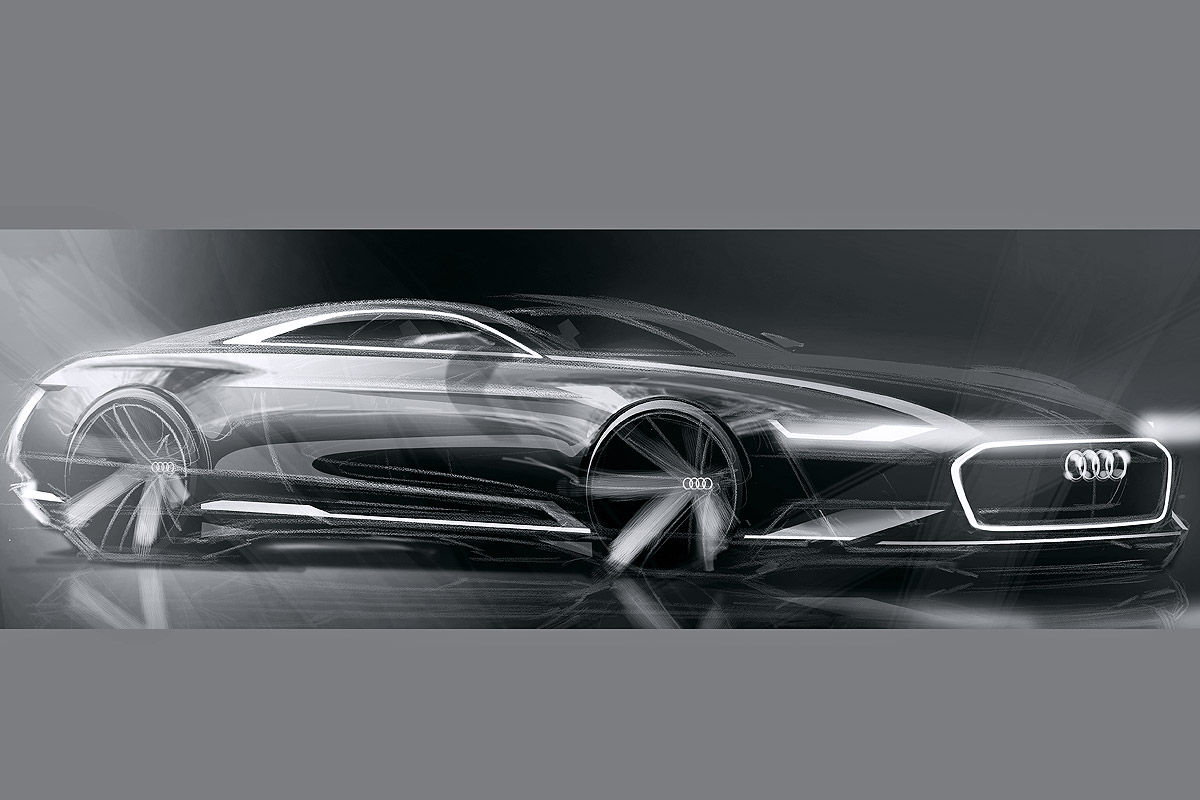 Audi Prologue Concept, 2014 - Design Sketch