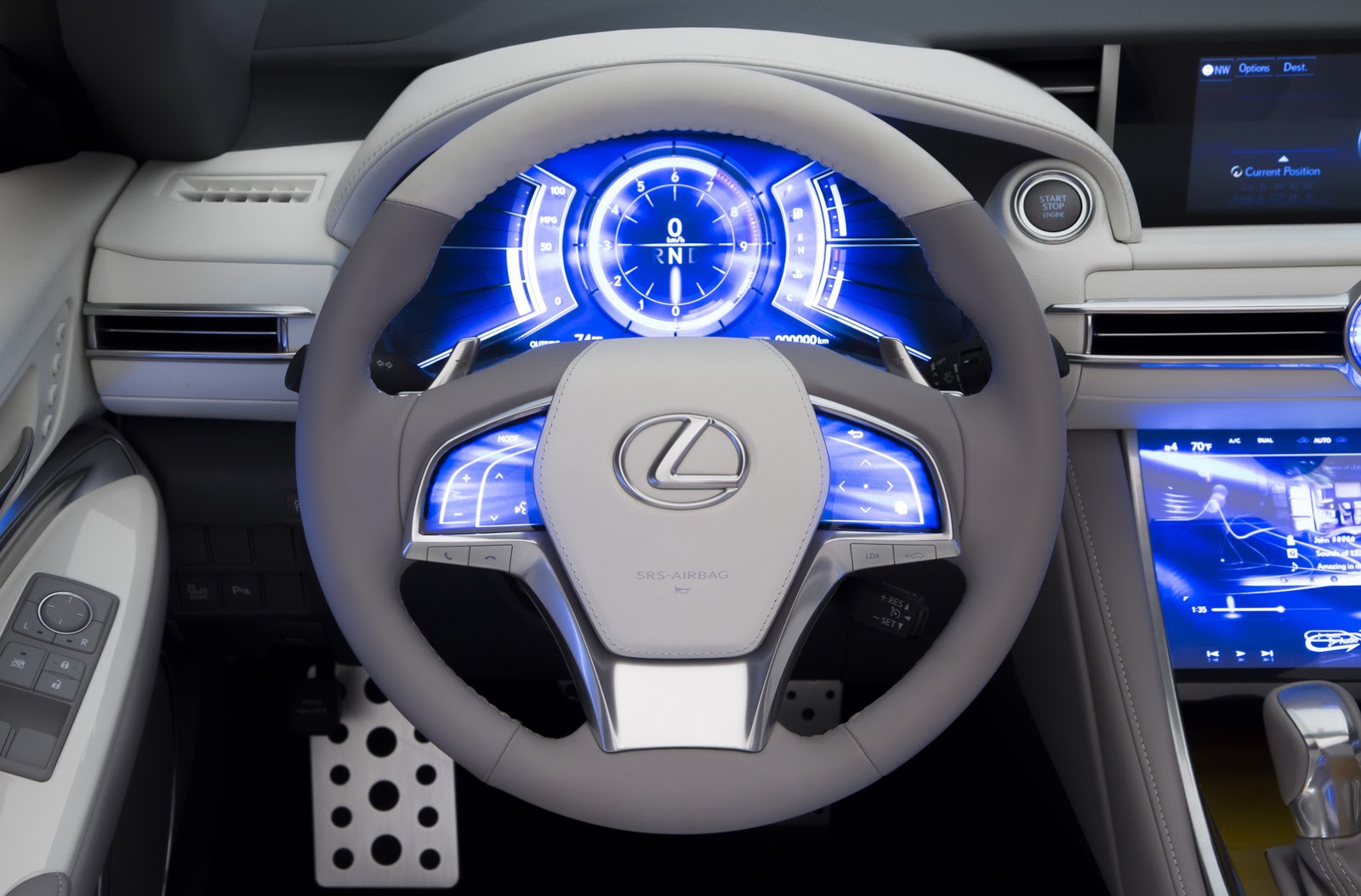 Lexus LF-C2 Concept, 2014 - Interior