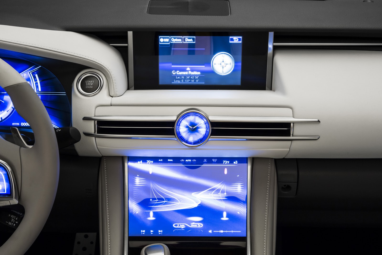 Lexus LF-C2 Concept, 2014 - Interior