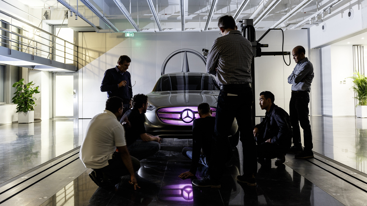 Mercedes-Benz G-Code Concept, 2014 - Design Process