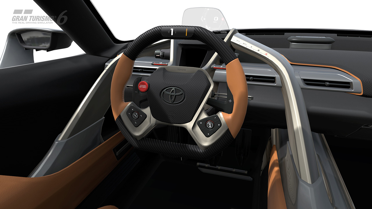 Toyota FT-1 Graphite, 2014 - Interior