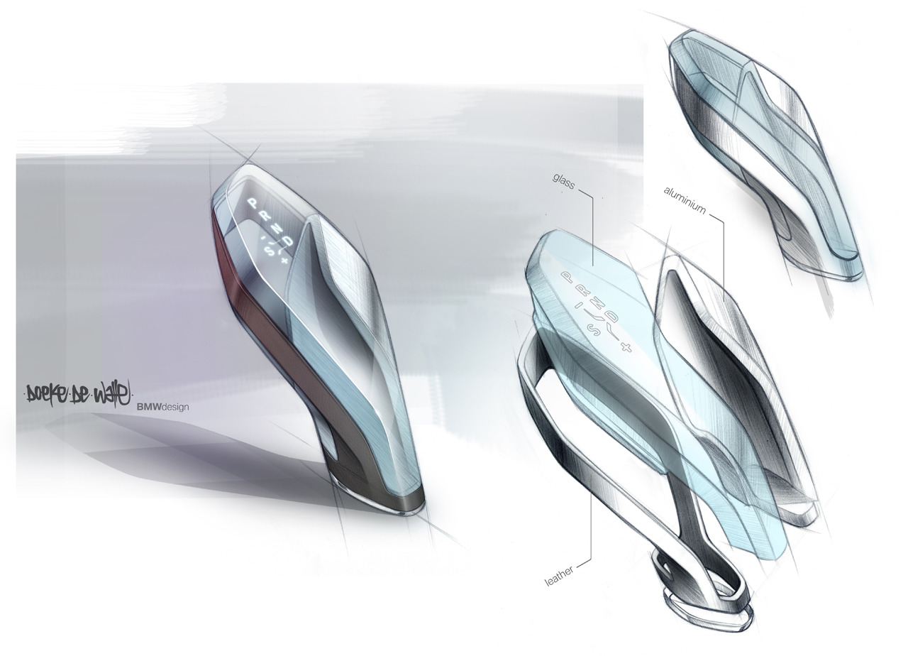 BMW Vision Future Luxury, 2014 - Interior Design Sketch
