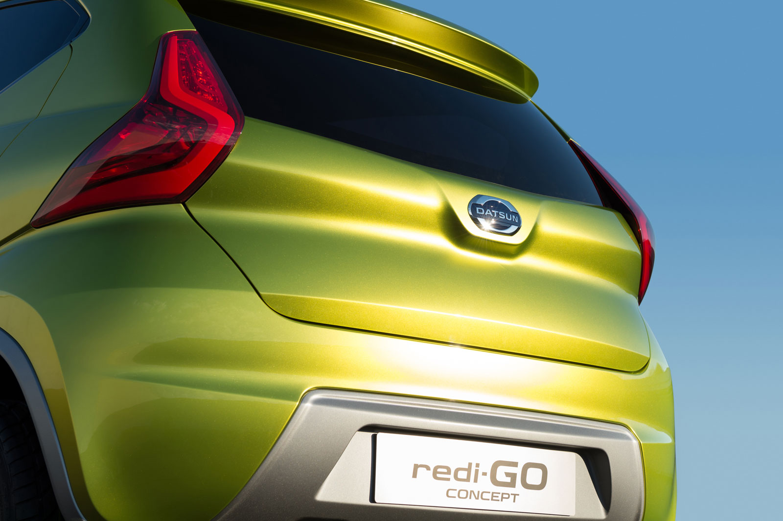 Datsun redi-GO, 2014 - Rear end 