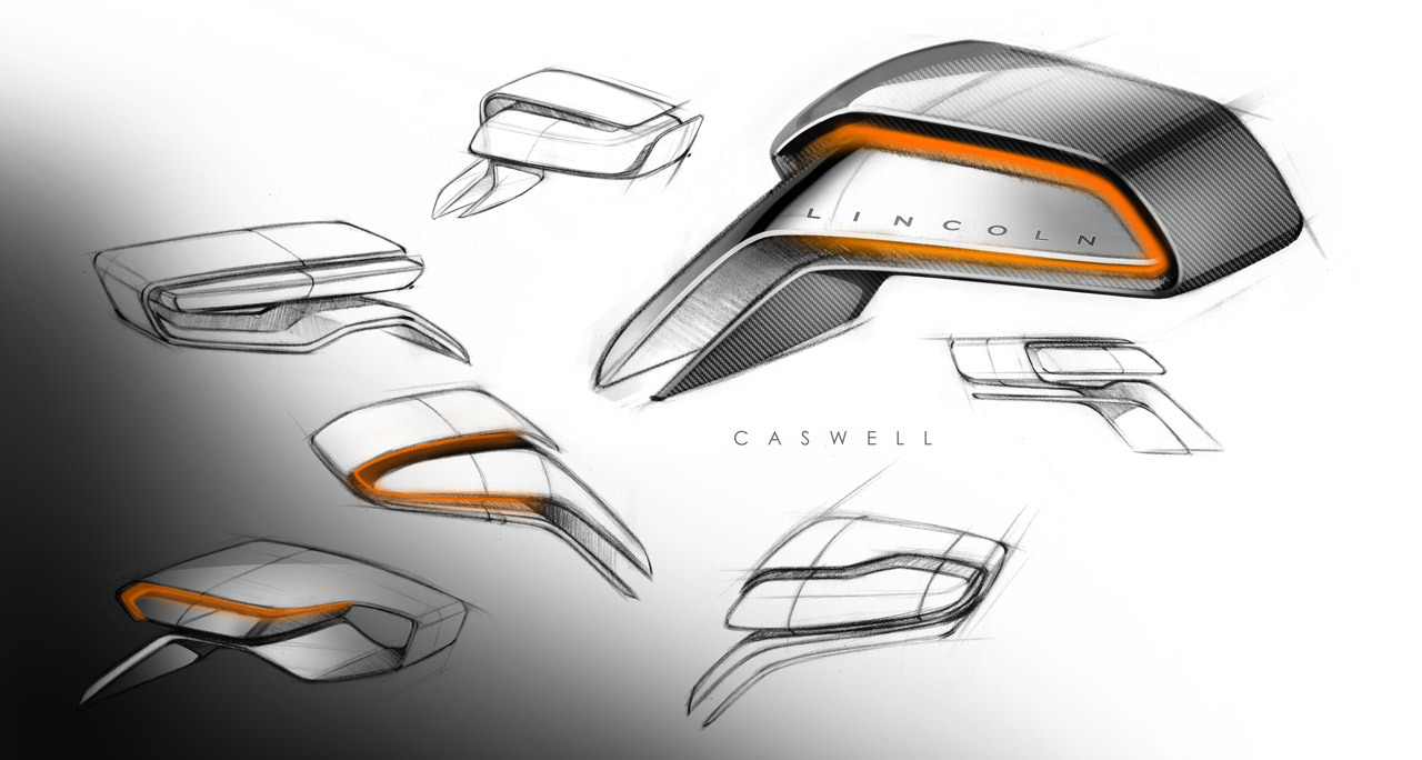 Lincoln MKX, 2014 - Design Sketch