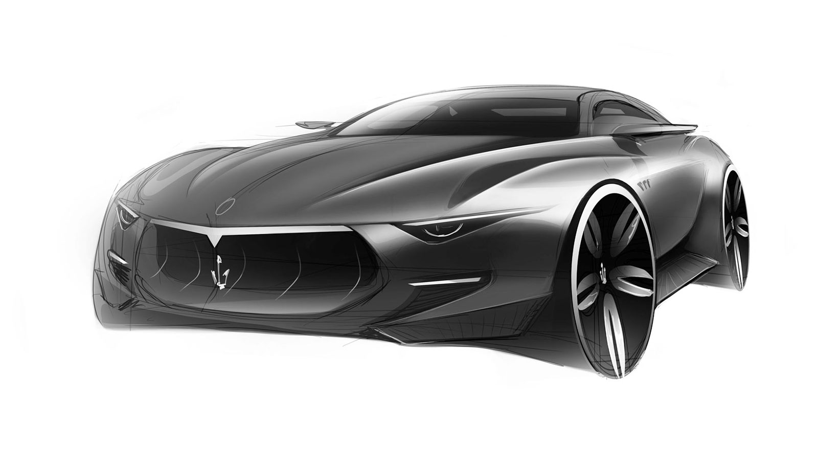 Maserati Alfieri, 2014 - Design Sketch